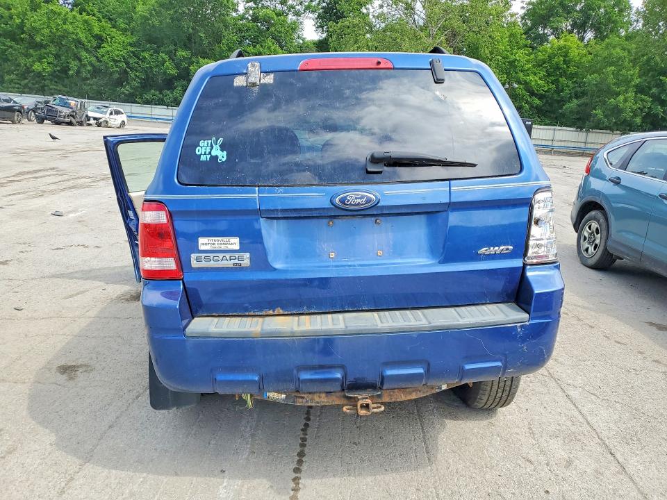 2008 Ford Escape VIN 1FMCU93128KC92854 COPART salvage auction — FRONT END, PA - CERTIFICATE OF SALVAGE, sold $275 on 2026-07-02 (photo 6)