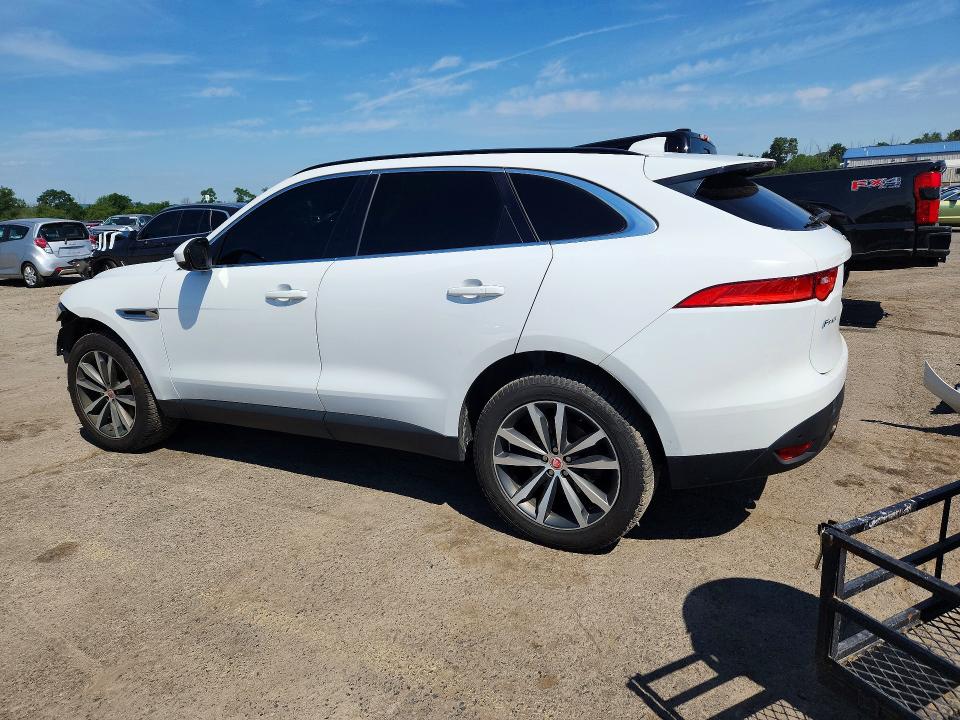 2017 Jaguar F-pace VIN SADCK2BV4HA499214 COPART salvage auction — FRONT END, PA - CERTIFICATE OF SALVAGE, sold $3,550 on 2026-07-31 (photo 2)