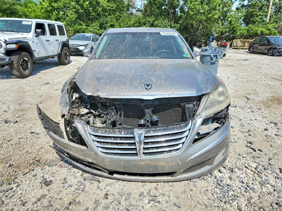 2011 Hyundai Equus VIN KMHGH4JF4BU029431 COPART salvage auction — FRONT END, Md - Cert Of Salvage < 75% Damage, sold $125 on 2026-07-21 (photo 5)