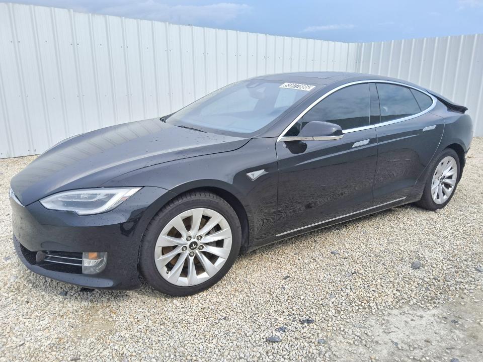 2016 Tesla Model s VIN 5YJSA1E11GF158730 COPART salvage auction — REAR END, WV - CERTIFICATE OF TITLE, sold $2,600 on 2026-07-16 (photo 1)