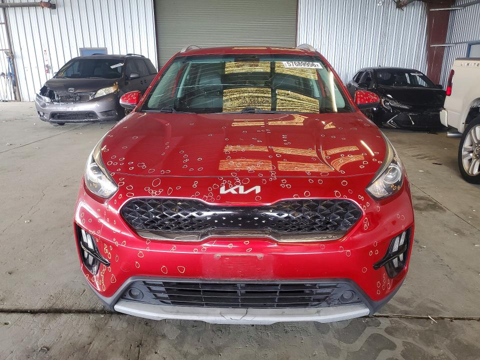 2022 Kia Niro VIN KNDCB3LC4N5546308 COPART salvage auction — VANDALISM, Ca - Salvage Certificate, sold $3,100 on 2026-07-09 (photo 5)
