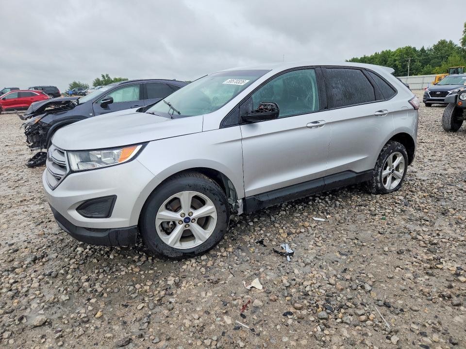 2017 Ford Edge VIN 2FMPK4G9XHBB58887 COPART salvage auction — NORMAL WEAR, Mi - Certificate Of Title, sold $1,350 on 2026-07-11 (photo 1)