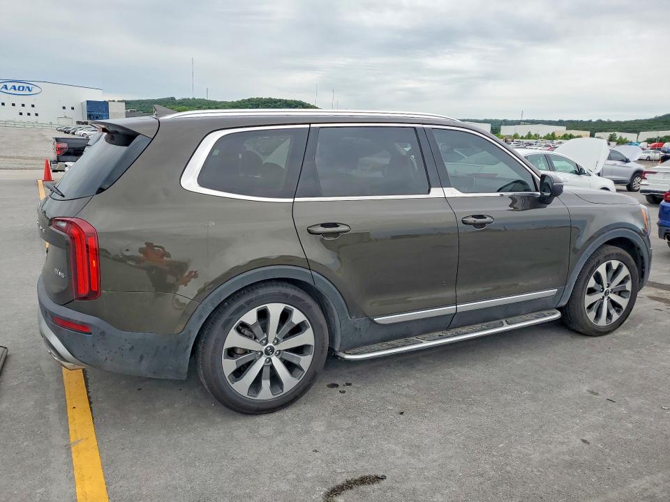 2020 Kia VIN 5XYP3DHC1LG080435 COPART salvage auction — HAIL, Ok - Cert Of Title-Salvage, sold $7,900 on 2026-07-08 (photo 3)