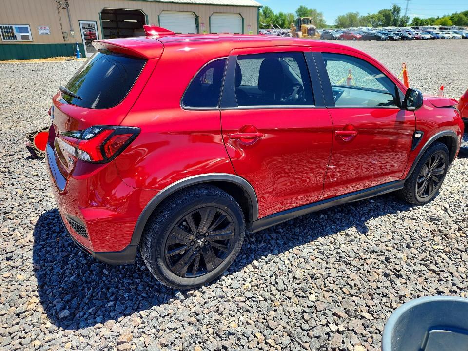 2021 Mitsubishi Outlander VIN JA4APUAU8MU001303 COPART salvage auction — FRONT END, Il - Salvage Certificate, sold $4,000 on 2026-07-27 (photo 3)