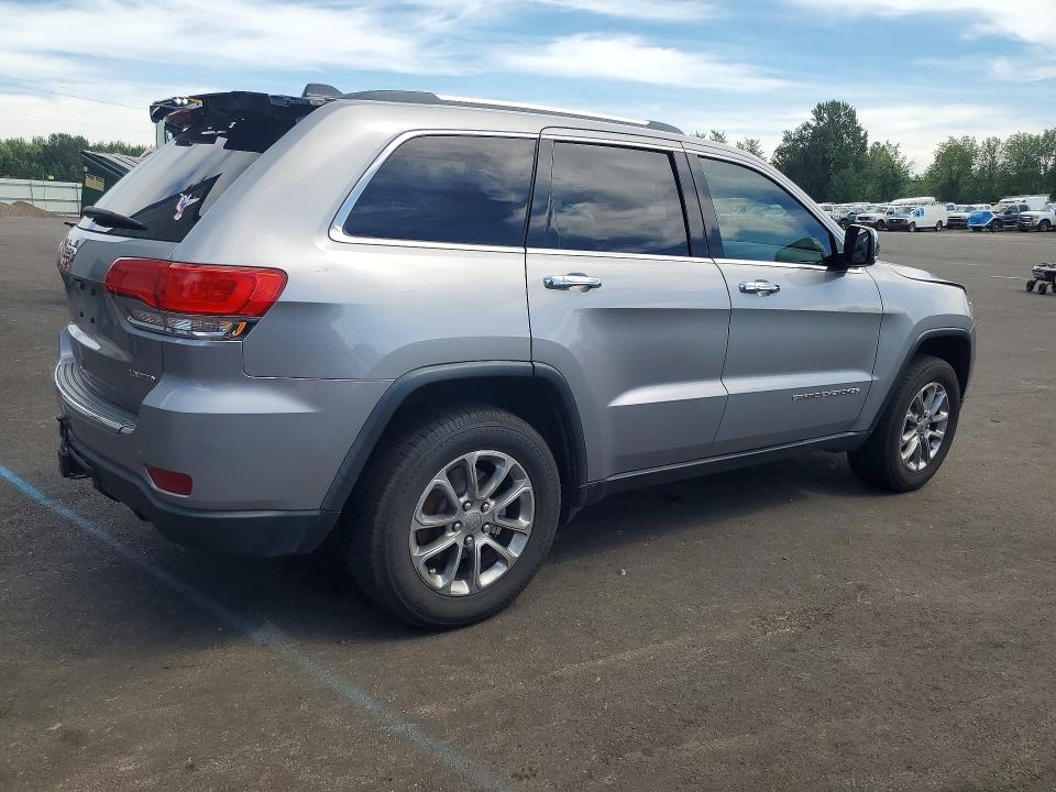 2015 Jeep Cherokee VIN 1C4RJEBG2FC872229 COPART salvage auction — UNDERCARRIAGE, Or - Salvage Title Certificate, sold $1,900 on 2026-08-10 (photo 3)