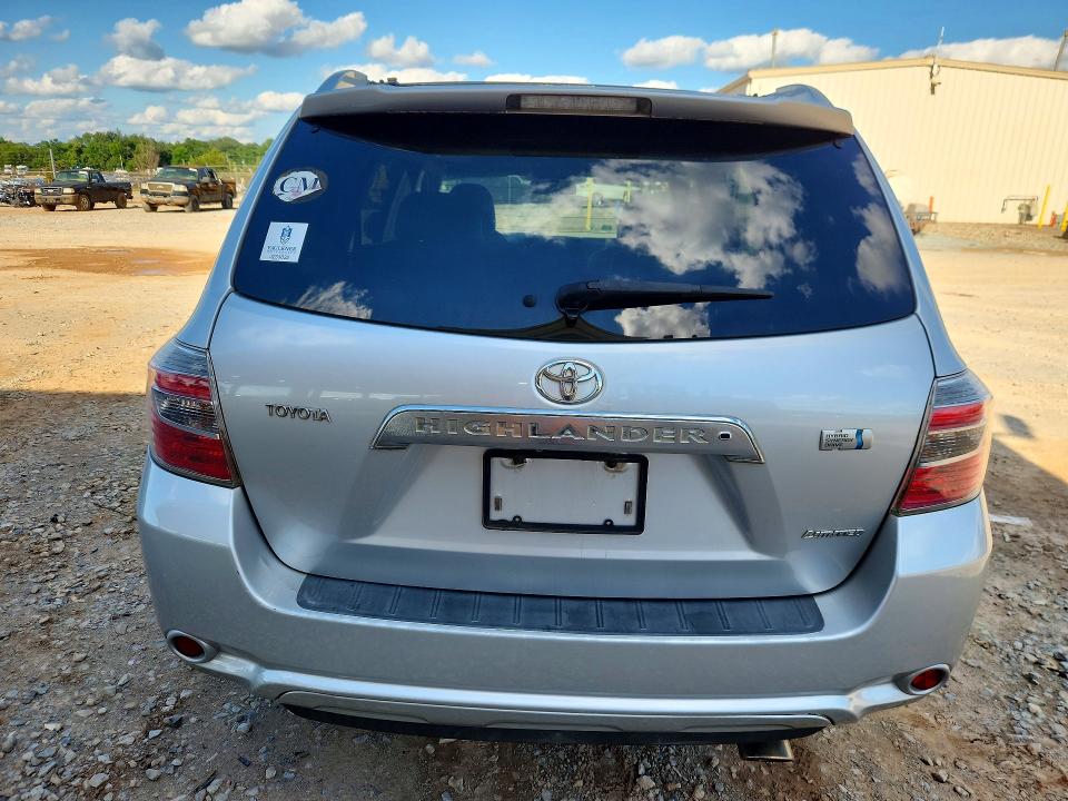 2008 Toyota Highlander hybrid VIN JTEEW44A982020189 COPART salvage auction — MINOR DENT/SCRATCHES, AL - CERTIFICATE OF TITLE, sold $125 on 2026-07-29 (photo 6)