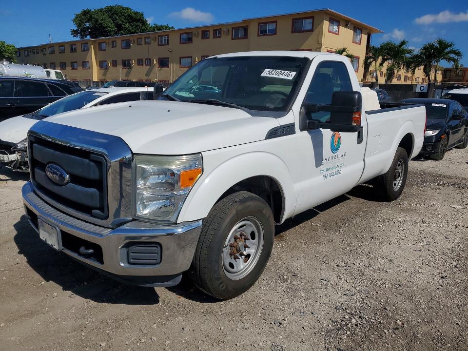 2015 Ford F-250 super duty VIN 1FTBF2A66FEC54684 COPART salvage auction — NORMAL WEAR, FL - CERTIFICATE OF TITLE, sold $1,050 on 2026-07-09 (photo 1)