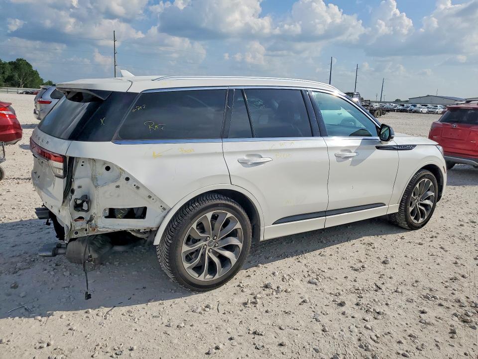 2023 Lincoln VIN 5LMYJ8XY5PNL00133 COPART salvage auction — REAR END, Tx - Salvage Vehicle Title, sold $16,900 on 2026-07-02 (photo 3)