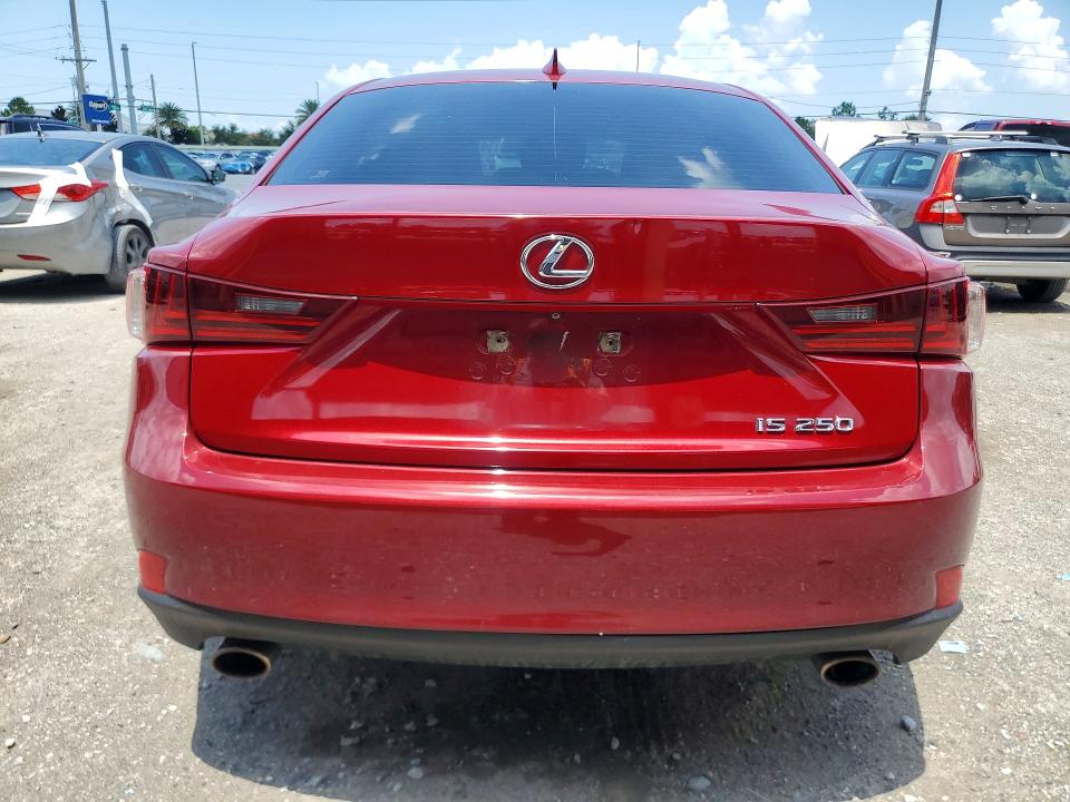 2014 Lexus Is VIN JTHBF1D2XE5013713 COPART salvage auction — FRONT END, FL - CERT OF TITLE SLVG REBUILDABLE, sold $2,250 on 2026-07-31 (photo 6)