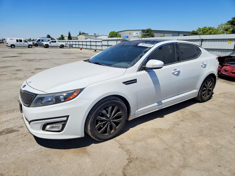 2015 Kia VIN 5XXGN4A73FG389436 COPART salvage auction — REAR END, Ca - Salvage Certificate, sold $1,250 on 2026-07-10 (photo 1)