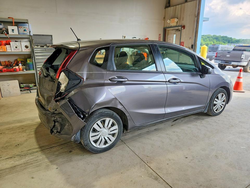2017 Honda Fit VIN JHMGK5H53HS017525 COPART salvage auction — REAR END, PA - CERT OF SALV-R=RECONSTRUCTED, sold $950 on 2026-07-24 (photo 3)