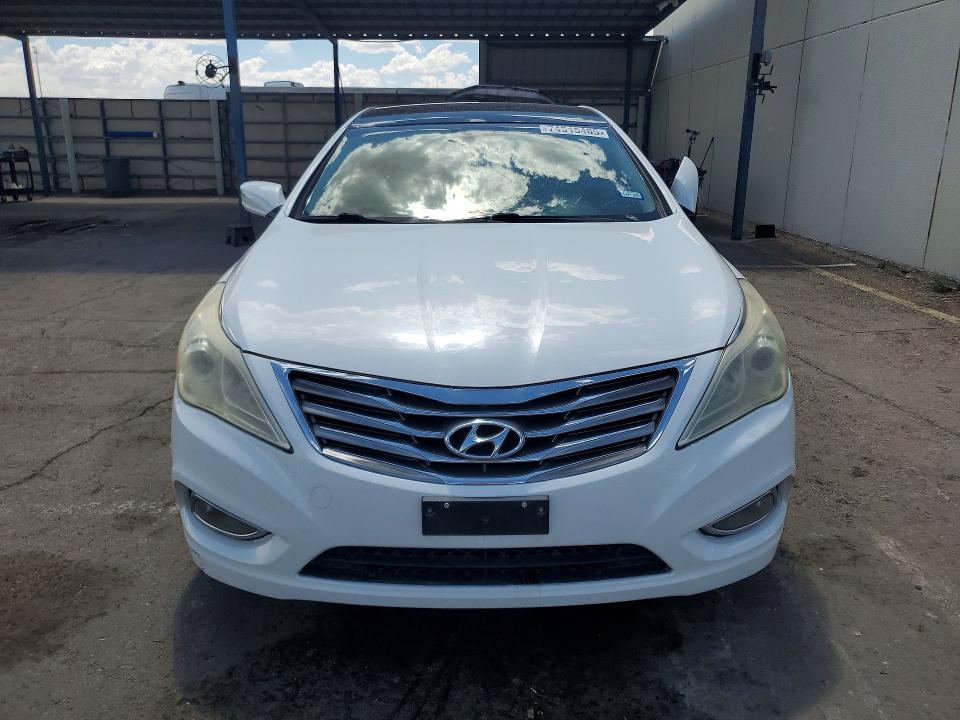 2012 Hyundai Azera VIN KMHFH4JG8CA149014 COPART salvage auction — REAR END, Tx - Salvage Vehicle Title, sold $1,950 on 2026-07-31 (photo 5)