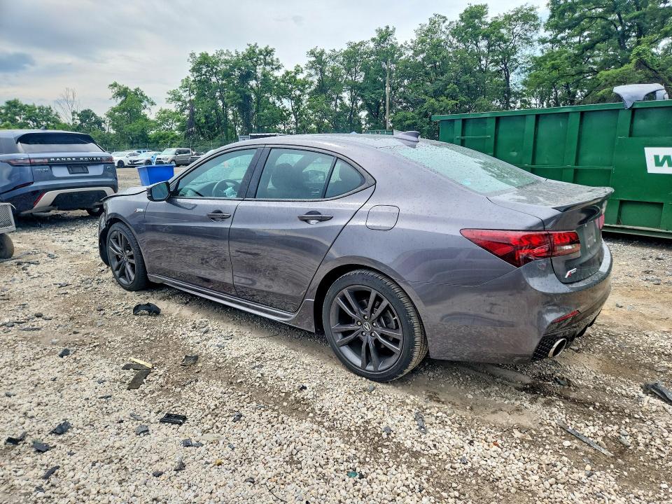 2020 Acura Tlx VIN 19UUB3F65LA002870 COPART salvage auction — FRONT END, Id - Salvage Certificate Of Title, sold $10,600 on 2026-08-27 (photo 2)