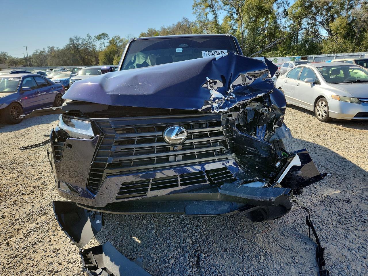 2025 Lexus GX 550 VIN JTJVBCDX4S5067051 COPART salvage auction — Front End, FL - CERT OF TITLE SLVG REBUILDABLE (P), sold $32,750 on 2026-07-07 (photo 5)