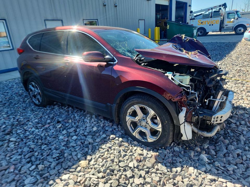 2018 Honda VIN 7FARW2H87JE040885 COPART salvage auction — FRONT END, Wi - Junked Vehicle Bill Of Sale, sold $2,500 on 2026-07-13 (photo 4)
