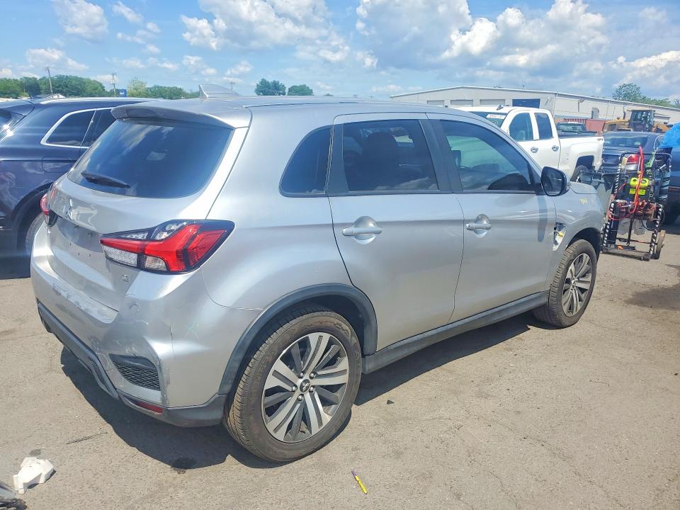 2020 Mitsubishi Outlander VIN JA4AR3AU9LU016721 COPART salvage auction — FRONT END, Ct - Cert Of Title-Salvage, sold $3,350 on 2026-07-24 (photo 3)