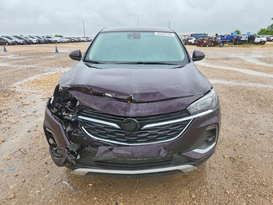 2021 Buick Encore VIN KL4MMBS24MB053904 COPART salvage auction — FRONT END, Tx - Salvage Vehicle Title, sold $3,950 on 2026-07-08 (photo 5)