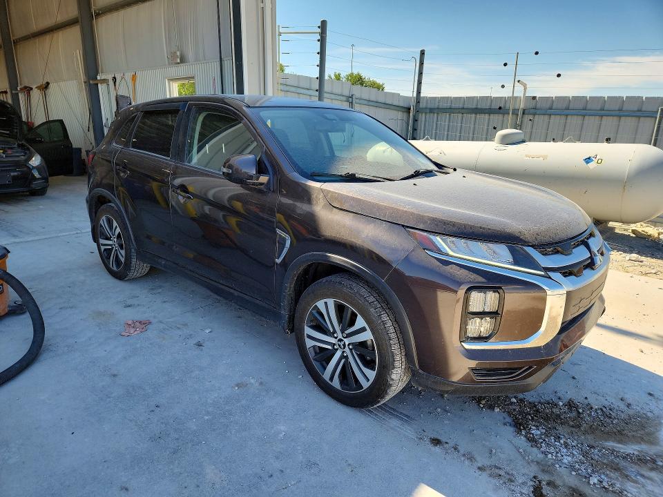 2020 Mitsubishi Outlander VIN JA4AP4AU1LU004459 COPART salvage auction — SIDE, Ne - Cert Of Title-Salvage, sold $250 on 2026-07-28 (photo 4)