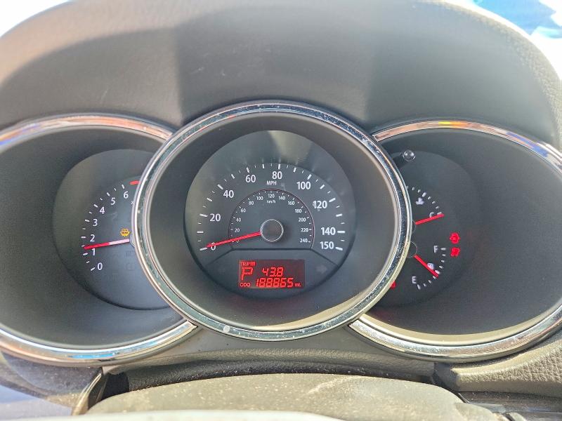 2013 Kia VIN 5XYKT3A13DG322530 COPART salvage auction — FRONT END, TX - SALVAGE VEHICLE TITLE, sold $200 on 2026-07-27 (photo 9)