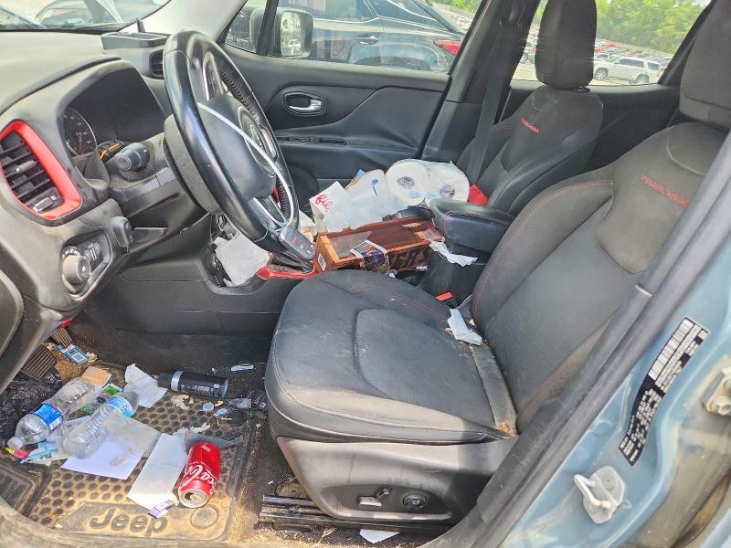 2016 Jeep Renegade VIN ZACCJBCT1GPD48048 COPART salvage auction — FRONT END, Ga - Cert Of Title-Salvage, sold $600 on 2026-07-16 (photo 7)