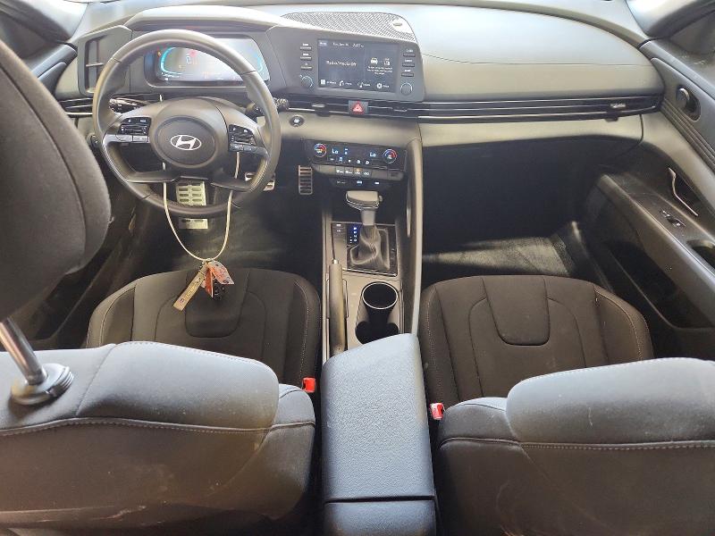 2025 Hyundai Elantra VIN KMHLM4DG7SU076144 COPART salvage auction — REAR END, Ny - Mv-907A Salvage Certificate, sold $7,400 on 2026-07-13 (photo 8)
