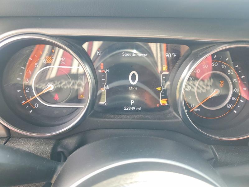 2023 Jeep Wrangler / VIN 1C4HJXEN0PW677098 COPART salvage auction — MINOR DENT/SCRATCHES, Mo - Certificate Of Title, sold $22,500 on 2026-07-02 (photo 9)