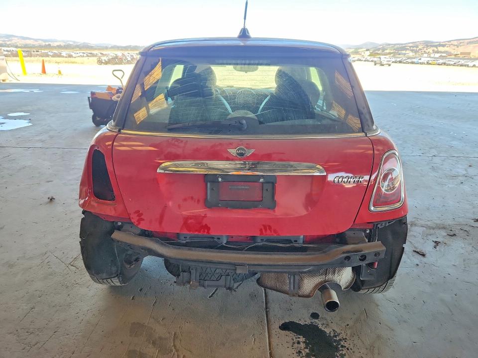 2013 Mini Cooper VIN WMWSU3C52DT683620 COPART salvage auction — REAR END, CA - SALVAGE CERTIFICATE, sold $1,300 on 2026-07-13 (photo 6)