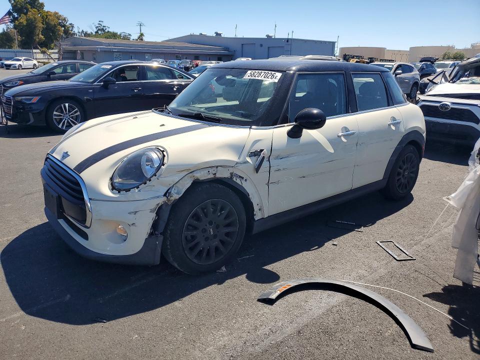 2019 Mini Cooper VIN WMWXU1C52K2H74306 COPART salvage auction — FRONT END, CA - SALVAGE CERTIFICATE, sold $1,800 on 2026-07-20 (photo 1)