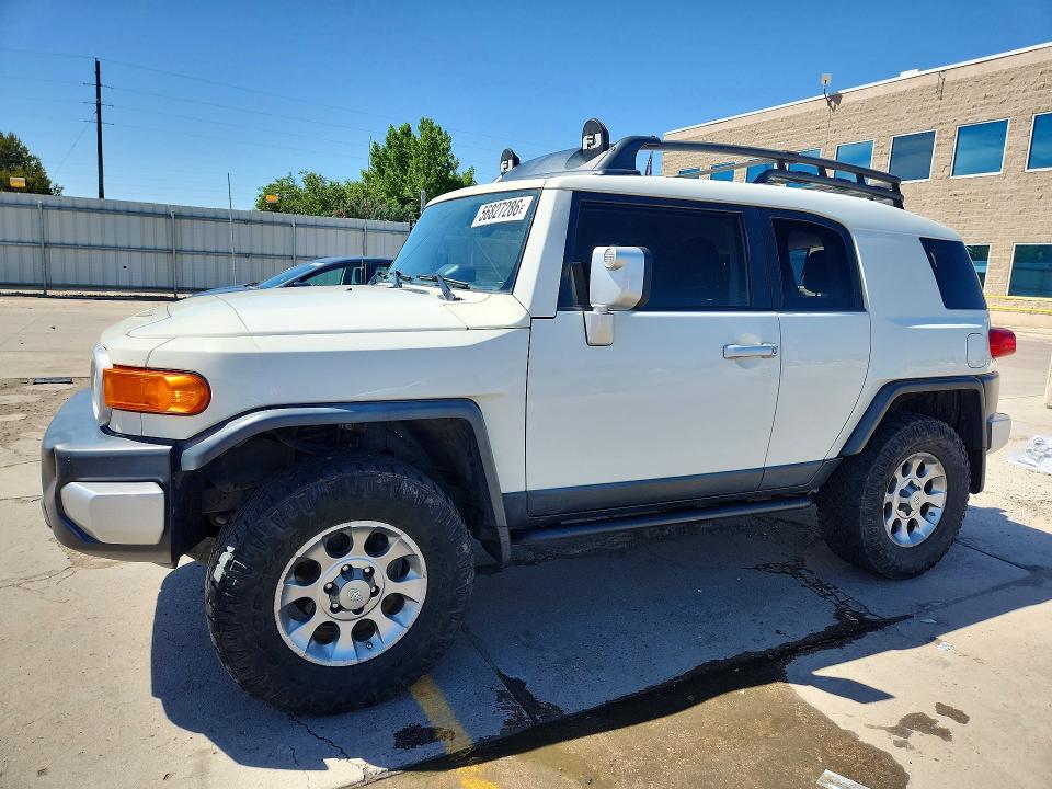 2011 Toyota Fj cruiser VIN JTEBU4BF6BK113394 COPART salvage auction — REAR END, Co - Public - Salvage Title, sold $9,200 on 2026-08-10 (photo 1)