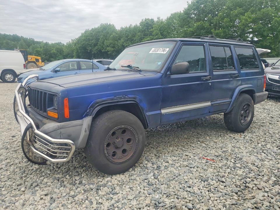 2001 Jeep Cherokee VIN 1J4FF48S51L588171 COPART salvage auction — FRONT END, Ma - Cert Of Title-Reconstrctd Coll, sold $425 on 2026-07-06 (photo 1)