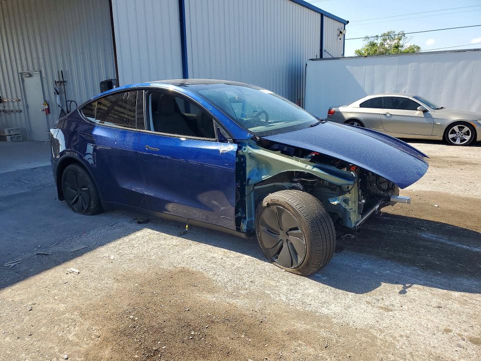 2026 Tesla Model y VIN 7SAYGDED7TA443091 COPART salvage auction — FRONT END, Fl - Cert Of Title Slvg Rebuildable, sold $14,700 on 2026-07-10 (photo 4)