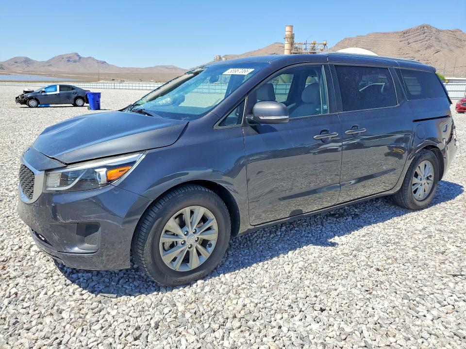 2016 Kia VIN KNDMB5C13G6183947 COPART salvage auction — FRONT END, Nv - Salvage Title, sold $600 on 2026-07-27 (photo 1)
