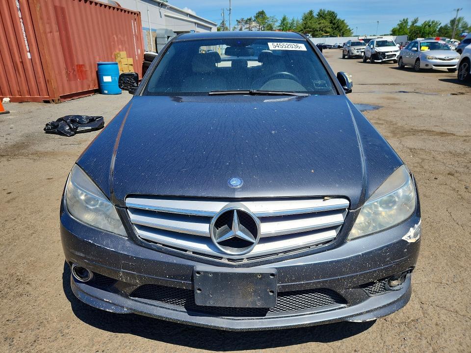 2009 Mercedes-benz C class VIN WDDGF54X19F233001 COPART salvage auction — REAR END, CT - CERT OF TITLE-SALVAGE, sold $450 on 2026-07-02 (photo 5)