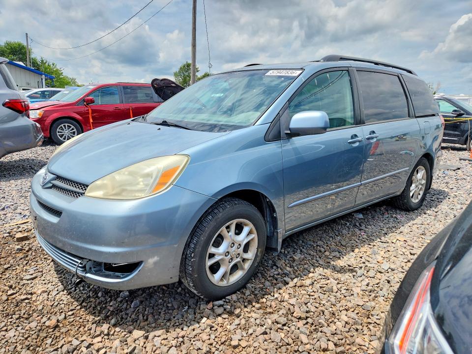 2005 Toyota Sienna VIN 5TDZA22C85S253661 COPART salvage auction — FRONT END, Ks - Certificate Of Title, sold $600 on 2026-07-06 (photo 1)