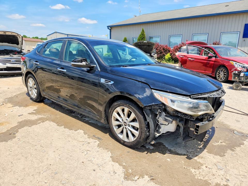 2016 Kia Optima VIN 5XXGT4L31GG046755 COPART salvage auction — FRONT END, Ky - Cert Of Title-Salvage, sold $1,400 on 2026-07-23 (photo 4)