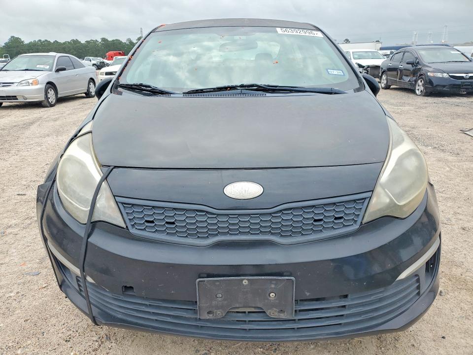 2017 Kia Rio VIN KNADM4A34H6012549 COPART salvage auction — FRONT END, Mt - Certificate Of Title, sold $650 on 2026-07-08 (photo 5)