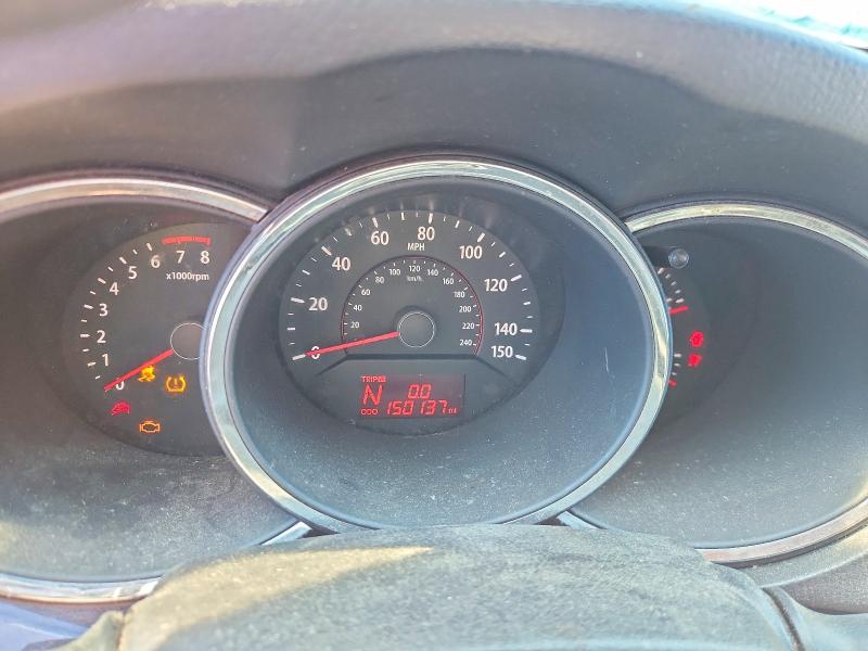2011 Kia Sorento VIN 5XYKT3A16BG044008 COPART salvage auction — FRONT END, Va - Cert Of Title - Salvage, sold $675 on 2026-07-02 (photo 9)