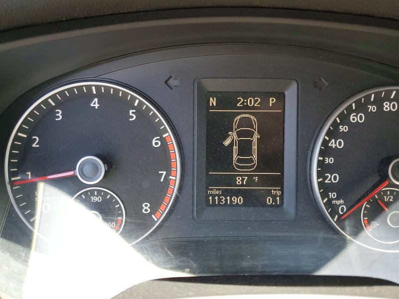 2012 Volkswagen Jetta VIN 3VW4A7AJ7CM034451 COPART salvage auction — MINOR DENT/SCRATCHES, Ut - Cert Of Title-Rebuilt/Restored, sold $1,150 on 2026-07-02 (photo 9)