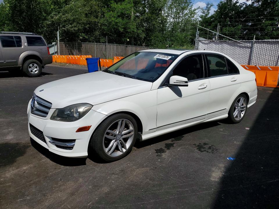 2013 Mercedes-benz VIN WDDGF4HB9DR249172 COPART salvage auction — SIDE, Or - Salvage Title Certificate, sold $150 on 2026-07-29 (photo 1)