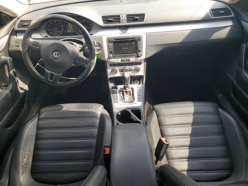 2013 Volkswagen Passat cc VIN WVWBP7AN5DE520131 COPART salvage auction — FRONT END, Salvage Title, sold $500 on 2026-07-20 (photo 8)