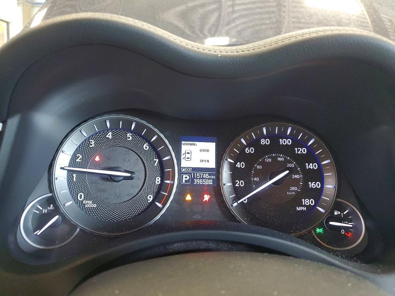 2015 Infiniti Q70 VIN JN1BY1AR4FM561228 COPART salvage auction — SIDE, Mn - Cert Of Title-Salvage, sold $4,850 on 2026-07-16 (photo 9)