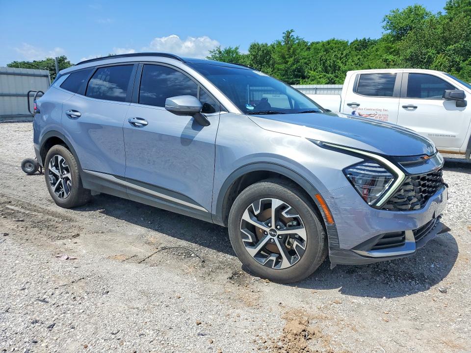 2025 Kia Sportage VIN 5XYK3CDF0SG265627 COPART salvage auction — FRONT END, Ar - Cert Of Title-Salvage, sold $9,700 on 2026-07-08 (photo 4)