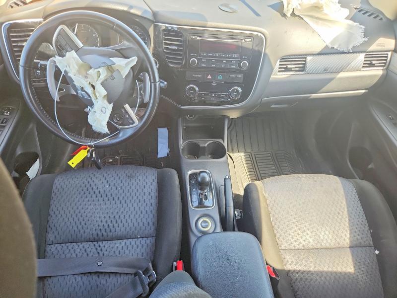 2014 Mitsubishi Outlander VIN JA4JZ3AX6EZ601840 COPART salvage auction — FRONT END, Qc - Gravement Accidente, sold $600 on 2026-07-07 (photo 8)