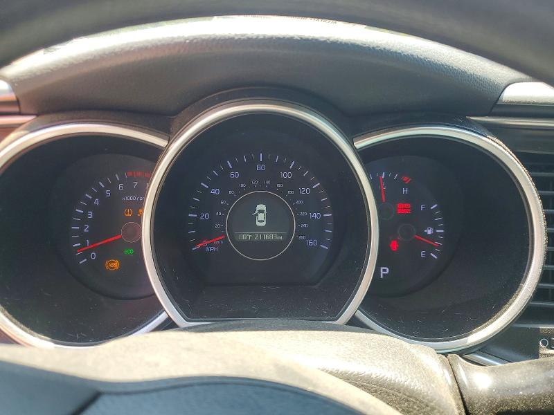 2014 Kia Optima VIN 5XXGM4A73EG301728 COPART salvage auction — FRONT END, Sc - Cert Of Title-Salvage, sold $525 on 2026-07-27 (photo 9)
