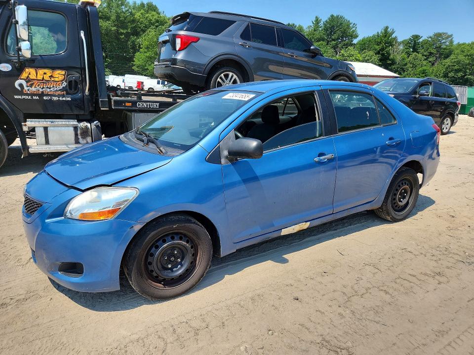 2009 Toyota Yaris VIN JTDBT903194059496 COPART salvage auction — MECHANICAL, Ma - Certificate Of Title, sold $725 on 2026-07-09 (photo 1)