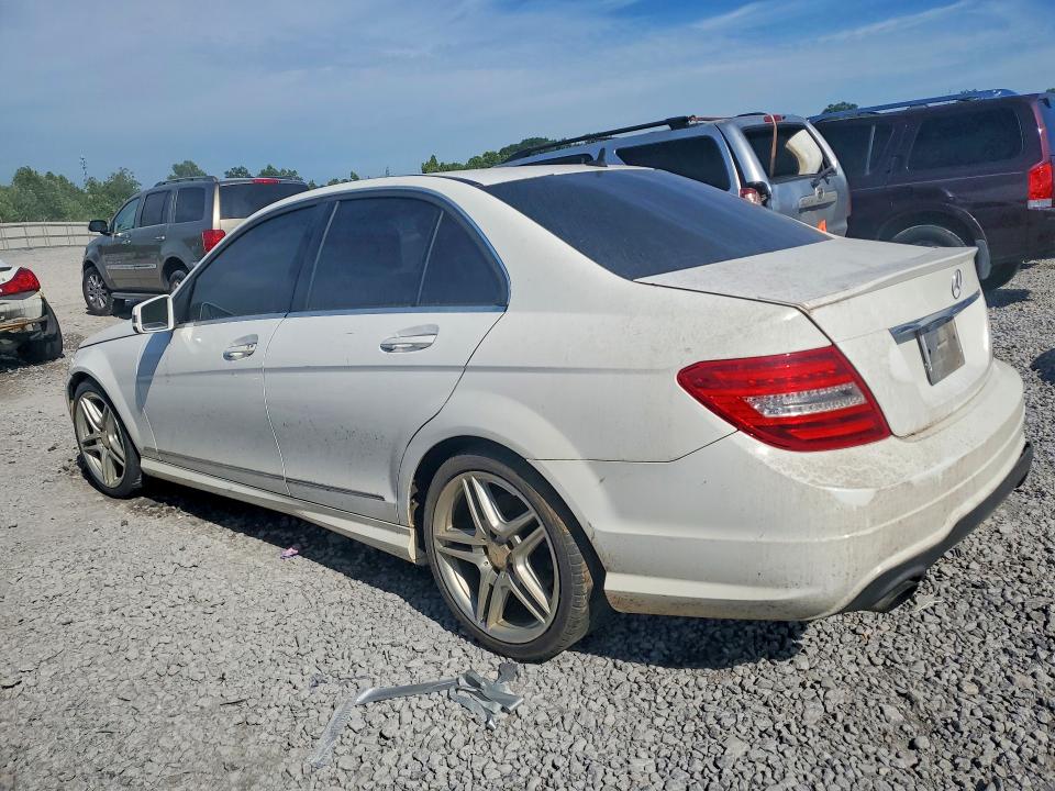 2014 Mercedes-benz C-klasse VIN WDDGF4HB4ER305701 COPART salvage auction — FRONT END, Al - Certificate Of Title, sold $325 on 2026-07-28 (photo 2)