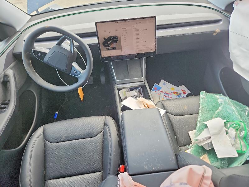 2026 Tesla VIN 7SAYGDEDXTA609183 COPART salvage auction — SIDE, Tx - Salvage Vehicle Title, sold $5,600 on 2026-07-23 (photo 8)