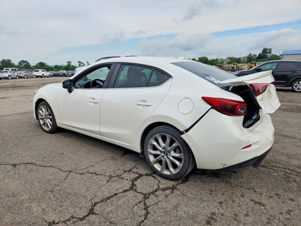 2014 Mazda 3 VIN JM1BM1W36E1183183 COPART salvage auction — REAR END, Salvage Title, sold $1,850 on 2026-07-14 (photo 2)
