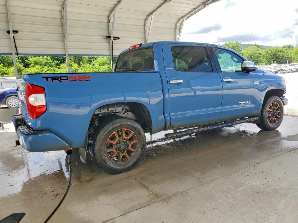 2018 Toyota Tundra VIN 5TFHW5F19JX714894 COPART salvage auction — HAIL, Ar - Certificate Of Title, sold $17,000 on 2026-07-02 (photo 3)