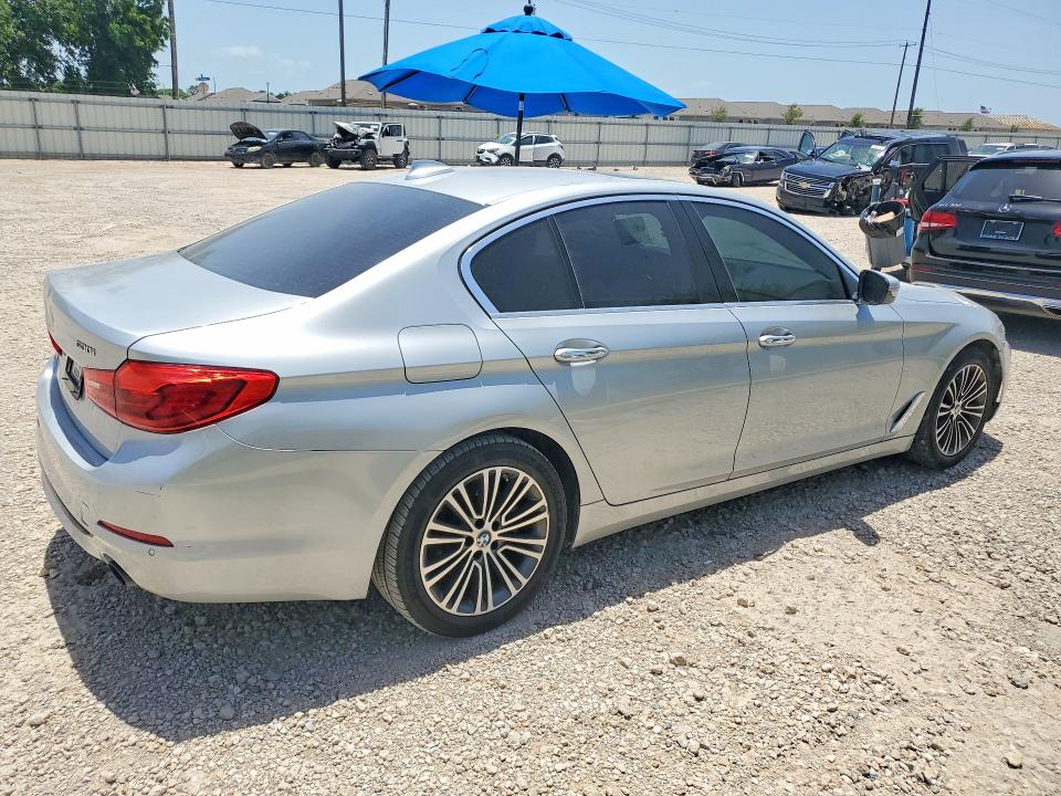 2017 BMW 5er VIN WBAJA7C39HG905868 COPART salvage auction — FRONT END, Wv - Certificate Of Title, sold $6,900 on 2026-07-13 (photo 3)